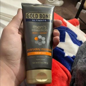 Half used bottle of lotion